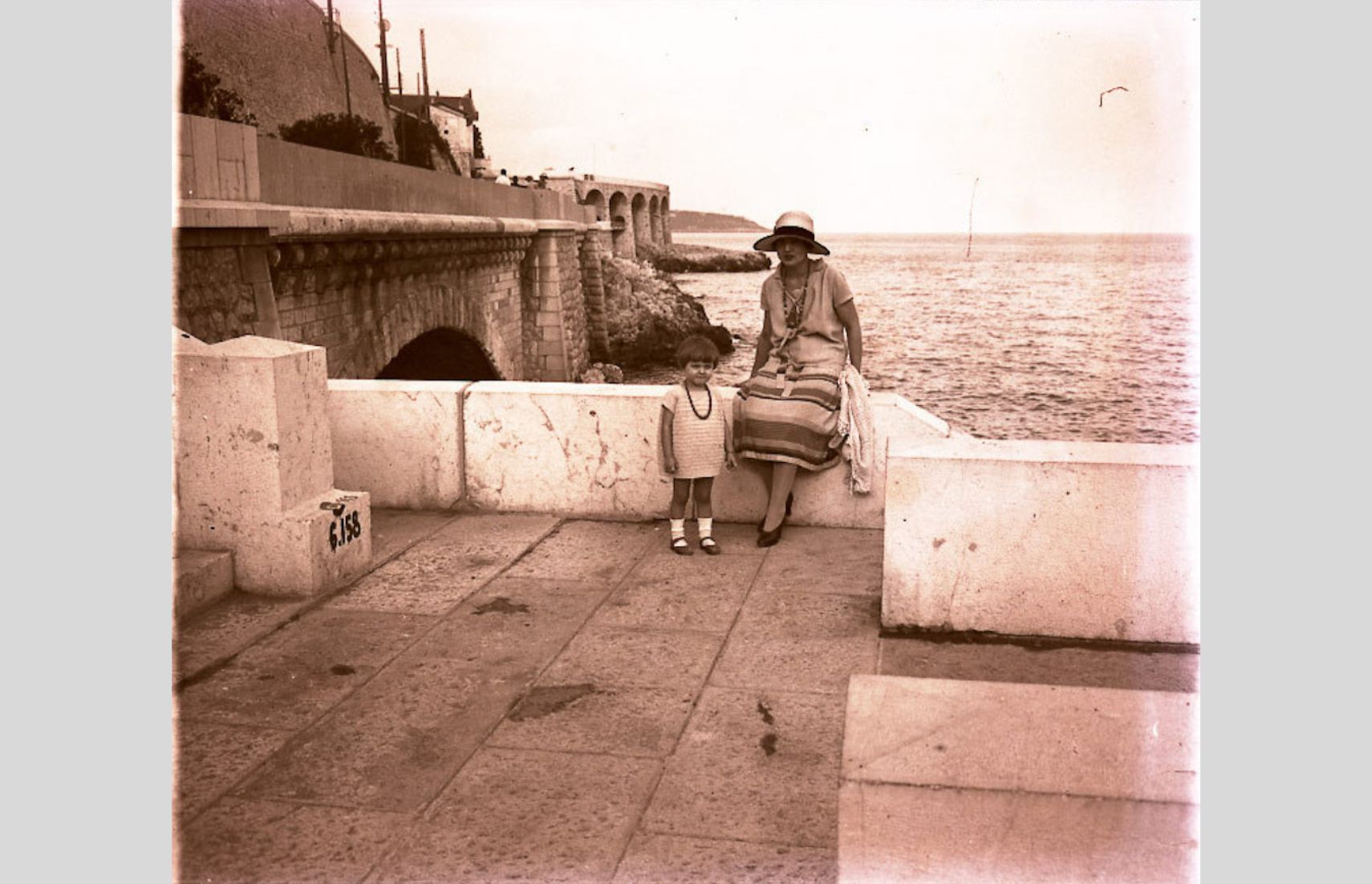 Sur la jetée Nord du Port d&rsquo;Hercule