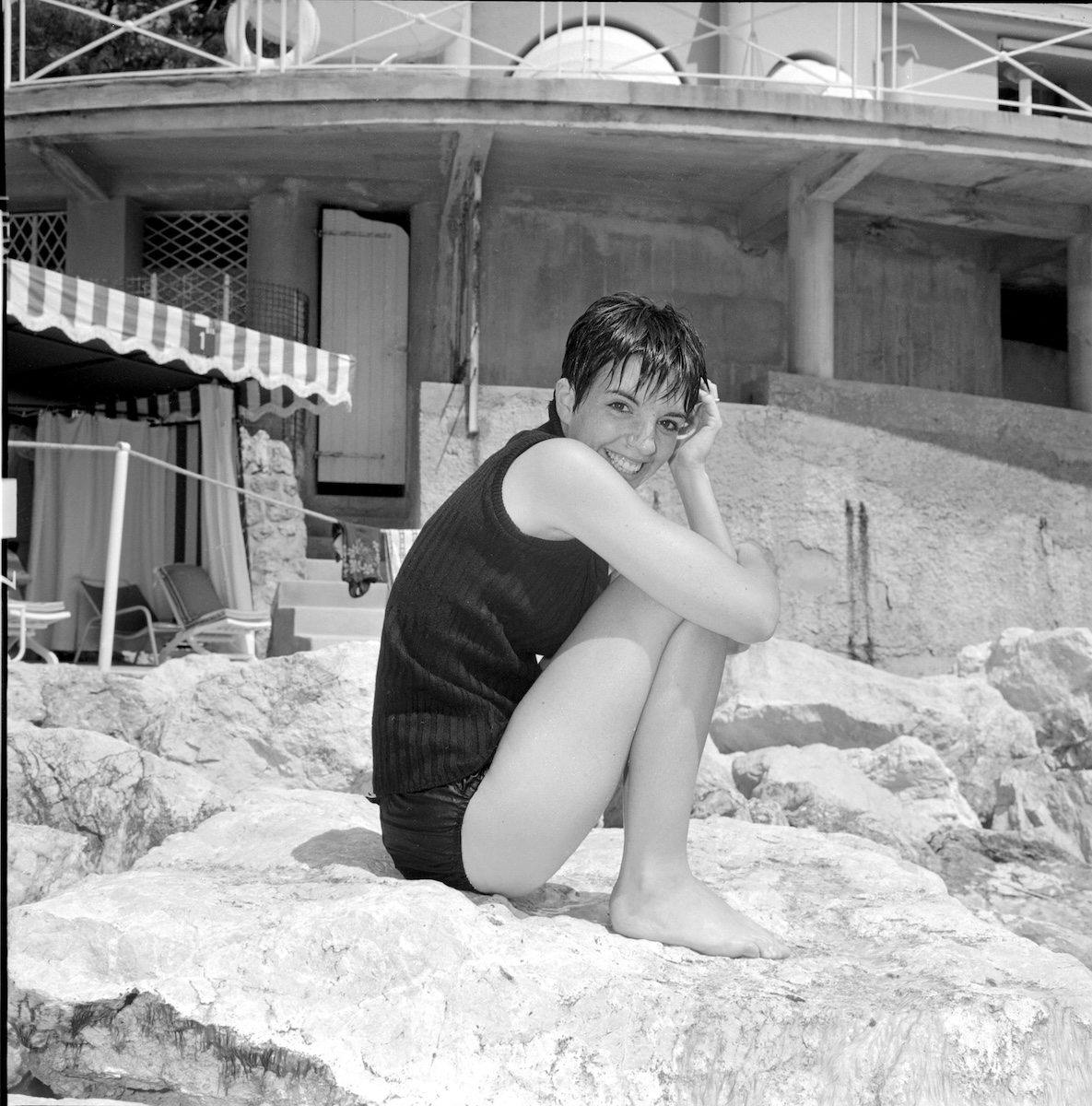 Liza Minnelli au Monte-Carlo Beach