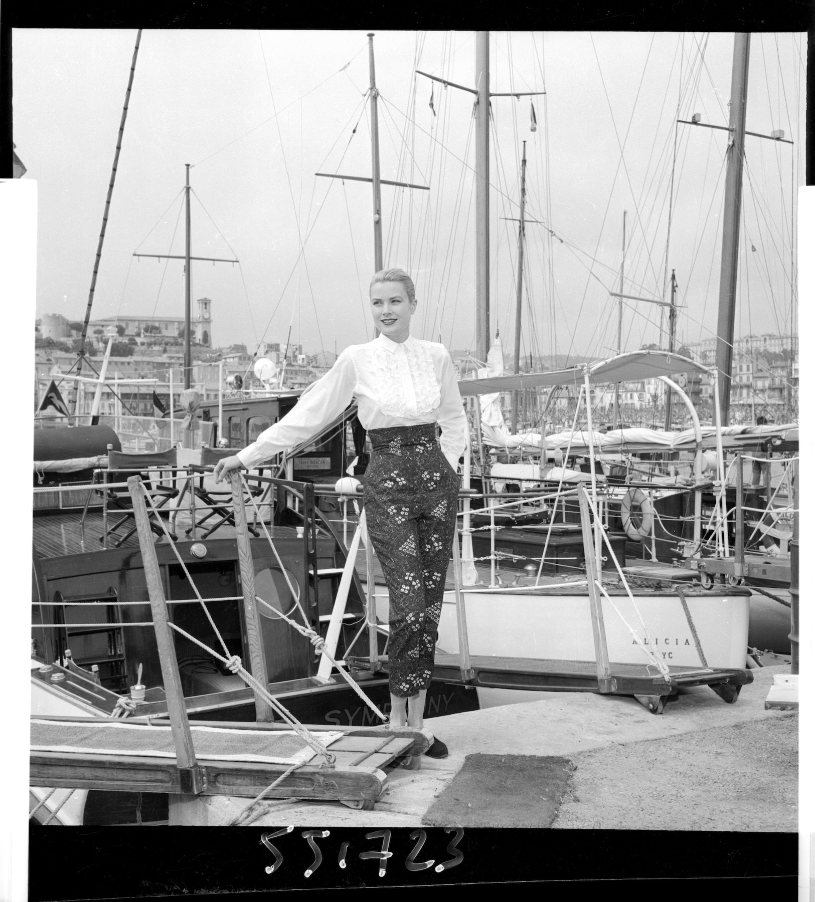 Grace Kelly, port de Cannes