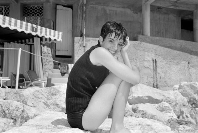 Liza Minnelli au Monte-Carlo Beach