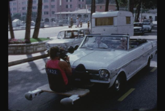 Tournage d&rsquo;un film amateur à Monaco